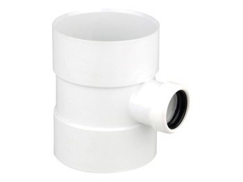 product visual Wavin Soil D/Sw Bossed Pipe (Ring Seal) 110mm White