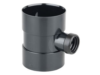 product visual OsmaSoil D/SW bossed pipe (ring seal) 110mm black