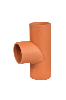 product visual Hepworth Clay plain ended curved square junction 90° 150x150mm
