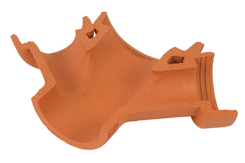 product visual Hepworth Clay double oblique junction 45° 150mm