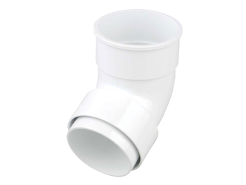 product visual Wavin RoundLine Offset Bend Socket 68mm White