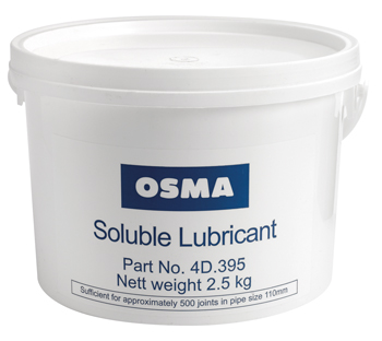 product visual OsmaDrain soluble lubricant 2.5kg tub