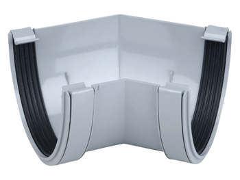 product visual Osma DeepLine gutter angle 45° 113mm grey