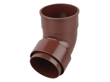 product visual Osma RoundLine offset bend socket 68mm brown